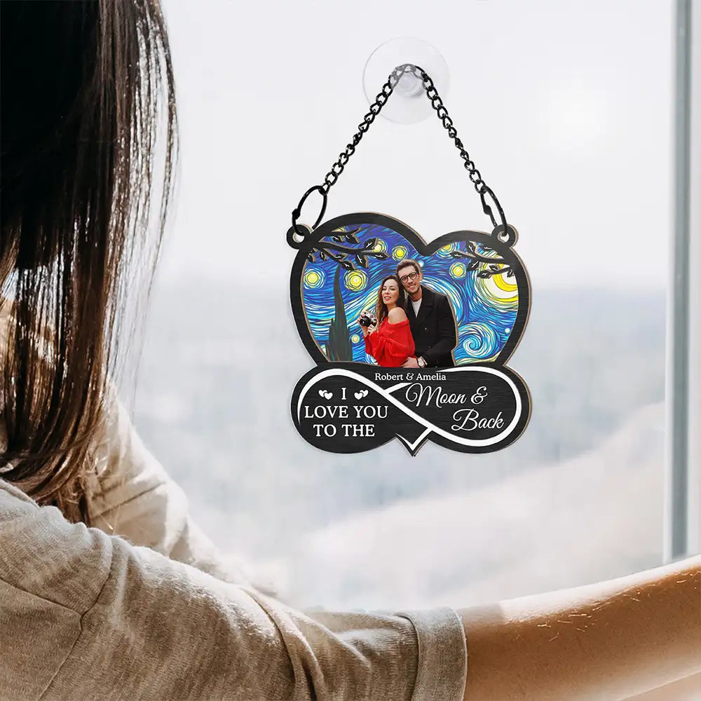 Gift For Couples, Gift For Husband, Gift For Boyfriend - Custom Photo You & Me We Got This Till Our Last Breath Couple - Personalized Window Hanging Suncatcher Ornament
