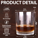 New Dad,New Mom,New baby,Gift For Father,Funny - Our First Father's Day Together - Personalised Engraved Whisky Glass