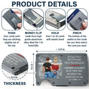 Gift For Couples,Gift For Husband,Gift For Wife,Funny - Couple Little Reminder After Year I Still Love You - Personalized Card Wallet With Money Clip