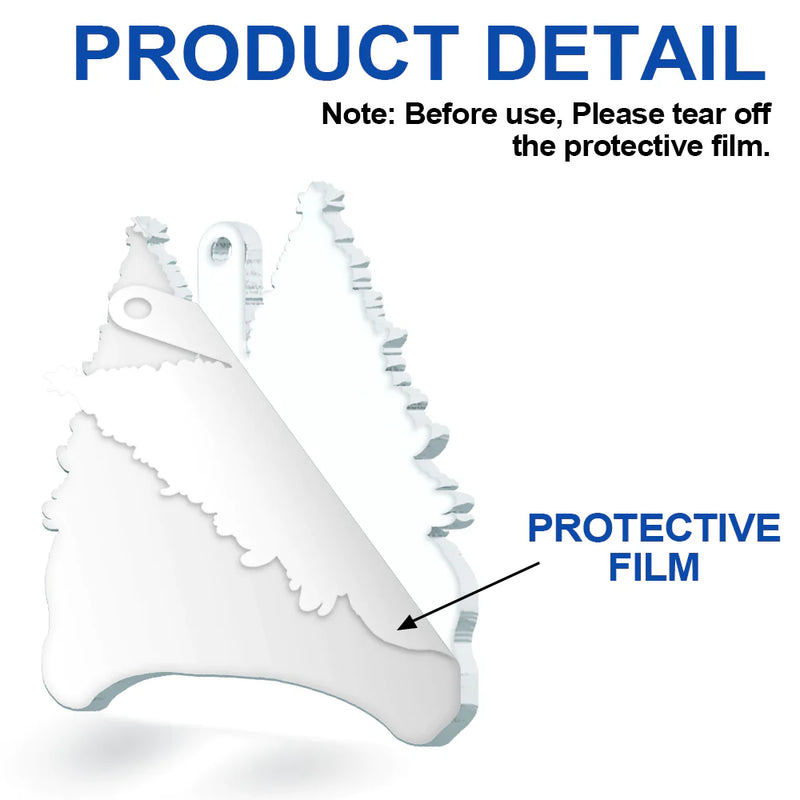 My First Christmas In My Forever Home Dogs Cats - Personalized Custom Shaped Acrylic Ornament