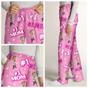 Gift For Father, Gift For Mother - Custom Photo Funny Kids #1 Dad #1 Mom - Personalized Pajama Pants