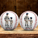 Gift For Father,Sport Dad,Baseball,Dad - Children,Dad's Hobby - Baseball I Caught The Best Dad - Personalized Baseball, Softball
