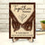 Gift For Couples,Gift For Husband,Gift For Wife,Love - Couple Holding Hands Together Till Our Last Breath - Personalized 2-Layered Wooden Plaque With Stand