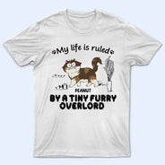 Ma vie est gouvernée par les chats - Cadeau pour les amoureux des chats - T-shirt personnalisé