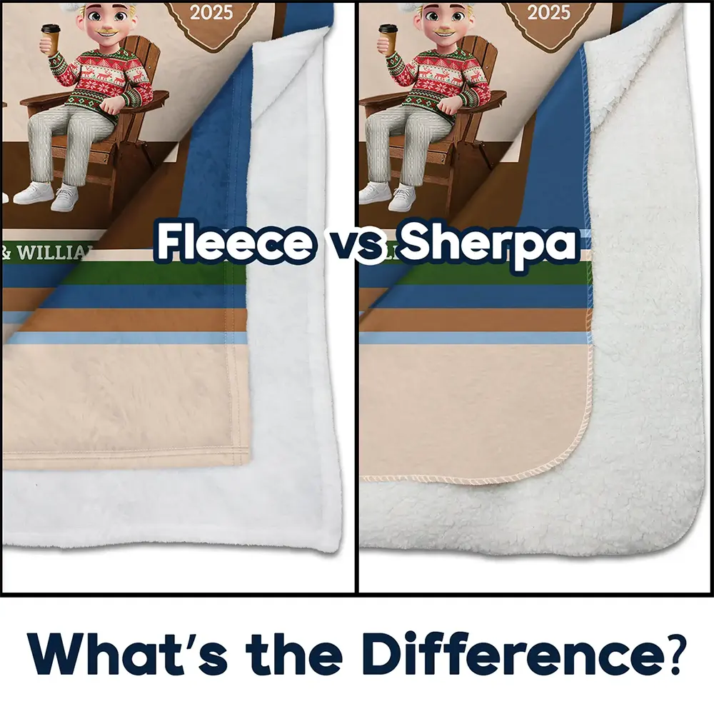 Gift For Couples,Travel,Happy - 3D Effect Travel Couple Adventure Together Since - Personalized Fleece Blanket, Sherpa Blanket