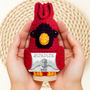 Custom Photo Memorial Your Wings Were Ready - Personalized Doll Crochet With Custom Card