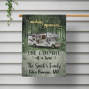 Personalized Camping Making Memories Custom RV Customized Flag