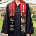 Gift For Yourself,Gift For Women,Gift For Men,Graduation,Happy,Non-Eng,Photo - Custom Photo Graduation Class - Personalised Stoles