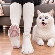 Humorous,Icon,Pet Lovers - Gag Gift For Pet Lovers - Personalized Funny Feet Paws Socks