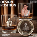 Gift For Couples,Gift For Husband,Gift For Wife,Gift For Boyfriend,Gift For Girlfriend,Love - Custom Photo Wife Girlfriend Sexy Photo - Personalized Whiskey Glass