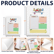 Teacher,Custom Text,Happy - Teacher To Do List - Personalized Notepad