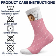 Je repose mes yeux - Cadeau pour vous-même - Chaussettes personnalisées