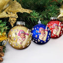 New baby,Christmas,Love - Baby's First Christmas - Personalized Ball Ornament