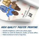 Gift For Yourself,Gift For Women,Gift For Mother,Mom - Daughters (Adult),Love - A Mother Is A Daughter's Best Friend - Personalised Poster