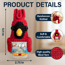 Family, Memorial, Sad - Custom Photo I Miss You - Personalized Doll Crochet With Custom Card