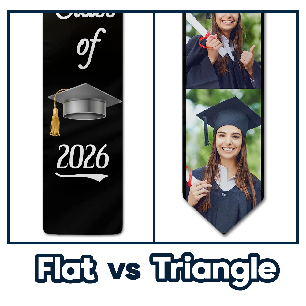 Gift For Yourself,Gift For Women,Gift For Men,Graduation,Happy,Non-Eng,Photo - Custom Photo Graduation Class - Personalised Stoles
