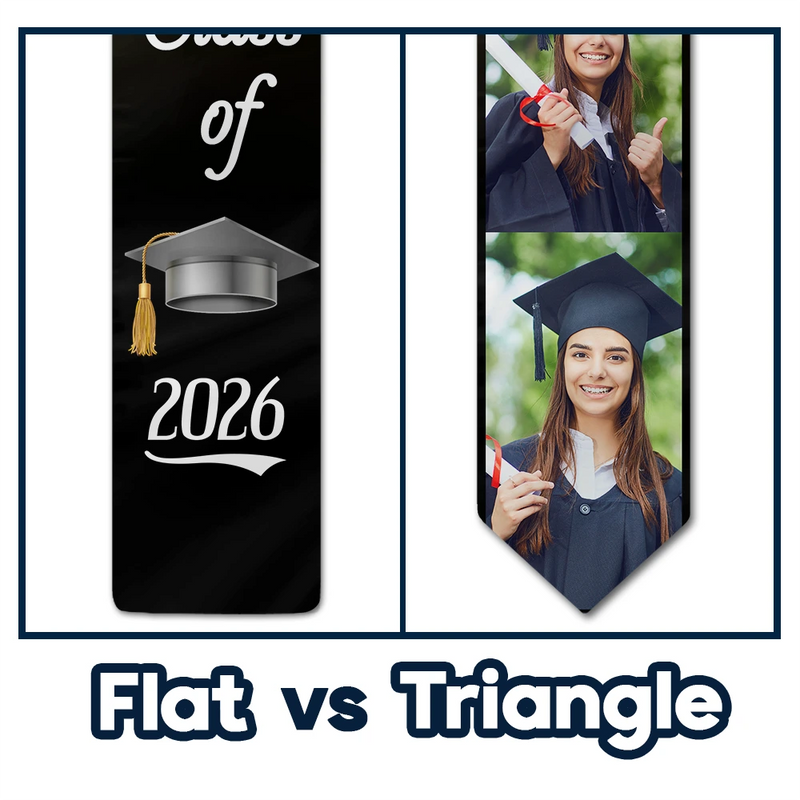 Gift For Yourself,Gift For Women,Gift For Men,Graduation,Happy,Non-Eng,Photo - Custom Photo Graduation Class - Personalised Stoles