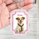 Pet Couple, Art Design, Playful, Pet Lovers, Gift For Couples, Photo - Watercolor - Remove BG - Custom Photo Realistic Watercolor Art Dog Cat Pet Baby Portrait Vintage - Personalized Acrylic Keychain