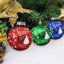 Gift For Couples,Love,Christmas - First Christmas As Married Couples - Personalized Ball Ornament