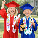 Graduation,Happy,Gift For Kids - Congrats Graduation Cute Kid - Personalized Kid Graduation Stole