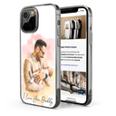 Gift For Husband,Gift For Yourself,Gift For Men,Gift For Father,Gift For Grandpa,Non-Eng,Photo - Watercolor (remove BG),Cozy - Custom Photo Realistic Watercolor Art I Love You Dad Grandpa - Personalized Clear Phone Case