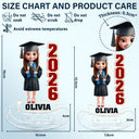 Funny Graduation Year - Personalised Acrylic Shaking Stand