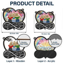 Old Best friends, Gift For Bestie, Love - It Takes A Long Time To Grow An Old Friend - Personalized Window Hanging Suncatcher Ornament