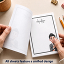 Confident,Gift For Colleagues,Vector - A Note From Colleagues With Name & Monogram - Personalized Notepad