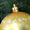 Family, Happy, Christmas - Christmas Ornaments With Name - Personalized Ball Ornament