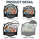 Gift For Bestie,Gift For Sisters,Gift For Women,Gifts For Colleagues,Funny - No One Will Ever Be As Entertained By Us As - Personalized Window Hanging Suncatcher Ornament