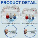 Christmas,Family,Parents,Gift For Grandparents,Gift For Kids,Gift For Daughter,Gift For Son,Continue Shopping,Sad,Memorial - Family Memorial First Christmas Without You - Personalized Heart Shaped Glass Ornament