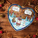 Sad,Memorial,Dog Lovers,Pet Lovers,Dog Mom,Cat Lovers,Christmas - I Miss You Memorial Dog Cat - Personalized Holographic Acrylic Ornament