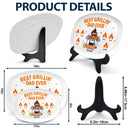Best Grillin' Dad Ever - Personalized Plate