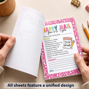 Top Market,Sentimental,Teacher,Back To School,Custom Text - Teacher Happy Mail Classroom - Personalized Notepad