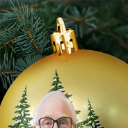 Family,Christmas,Love - Custom Photo Christmas Together Family - Personalized Ball Ornament