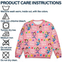 Gift For Sibling,Gift For Sisters,Gift For Brothers,Family,Christmas,Happy,Cousin - Custom Photo Funny Face Cousin Crew - Personalized Unisex Ugly Sweater