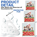 Gift For Couples,Family,Parents,Christmas,Pet Couple - Cute Couple With Kids And Dogs Cats 3D Effect - Personalized Custom Shaped Acrylic Ornament