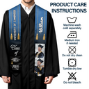 Gift For Yourself,Gift For Women,Gift For Men,Graduation,Happy,Non-Eng,Photo - Custom Photo Graduation Class - Personalised Stoles