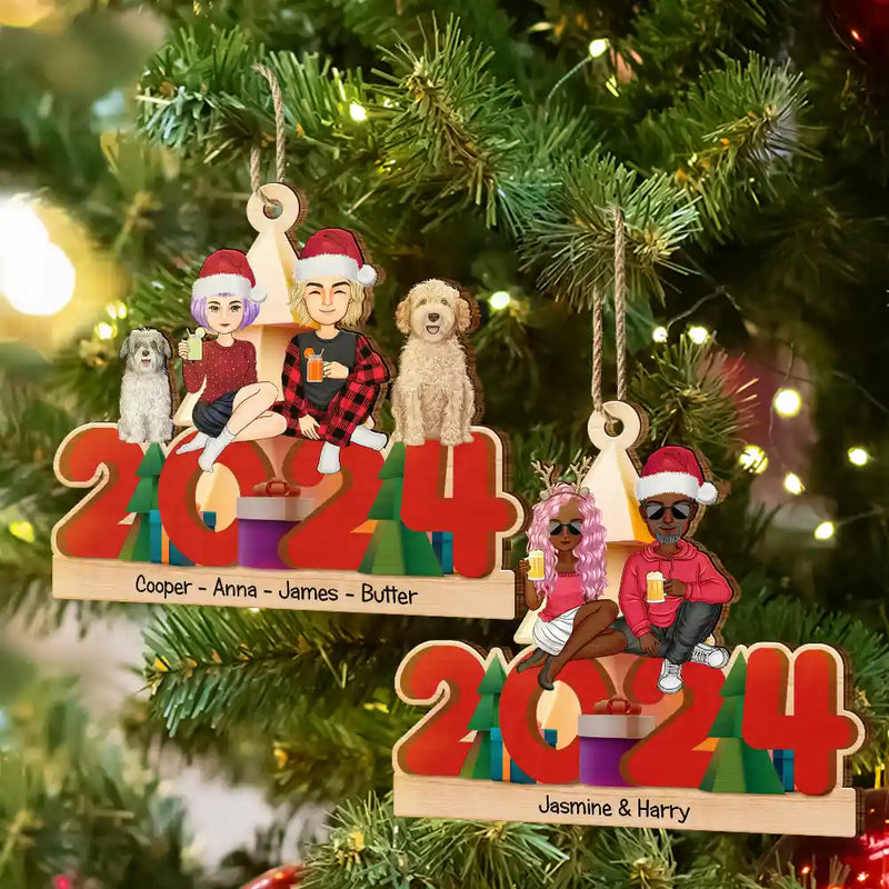 Décoration de Noël 2024 pour toute la famille : décoration en bois personnalisée