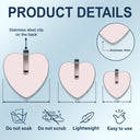 Love,Gift For Couples,Gift For Husband,Gift For Wife,Gift For Boyfriend,Gift For Girlfriend - In Case I Don't Say It Enough 3D Kissing Couples - Personalized Custom Shaped Acrylic Car Visor Clip