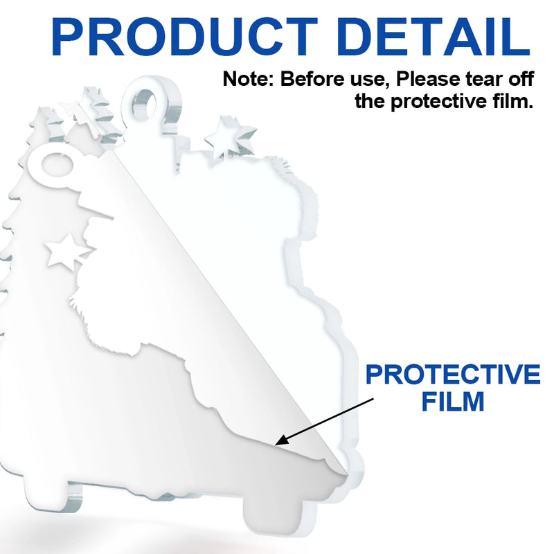 Dog Lovers, Christmas, Funny, Pet Lovers - Have Yourself A Furry Little Christmas - Personalized Custom Shaped Acrylic Ornament