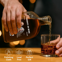 Gift For Brothers,Gift For Sibling,Gift For Sisters,Funny,Vector - Congrats On Being My Brother Sister - Personalized Whiskey Bottle