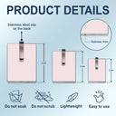 Love, Gift For Couples, Gift For Husband, Gift For Wife, Gift For Boyfriend, Gift For Girlfriend - Custom Photo In Case I Don't Say It Enough Couple - Personalized Custom Shaped Acrylic Car Visor Clip