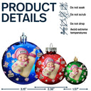 New baby,Christmas,Love - Baby's First Christmas - Personalized Ball Ornament