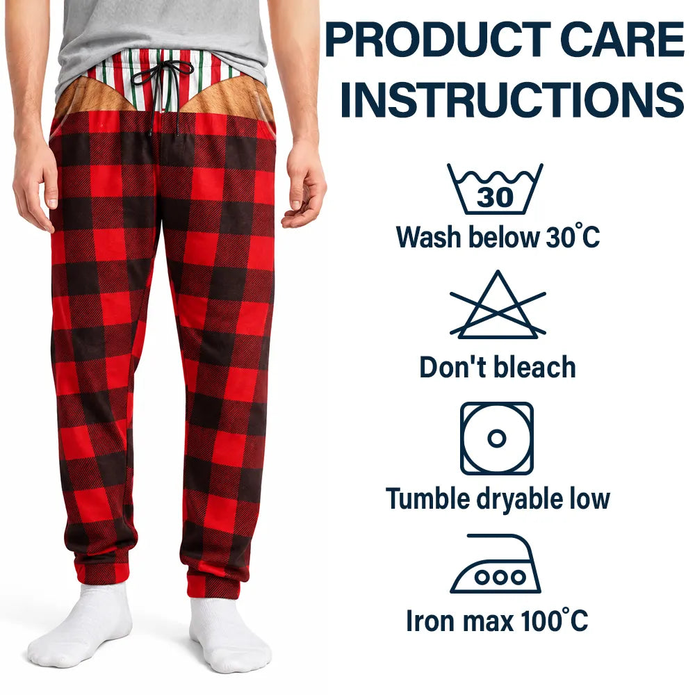 Top Market, Christmas, Humorous, Gifts For Him, Gift For Men, Gift For Yourself, Icon - Funny Underwear Christmas Gifts For Husband Dad - Personalized Pajama Pants