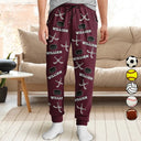 Sports Pattern Baseball Volleyball Basketball - Personalized Sweatpants