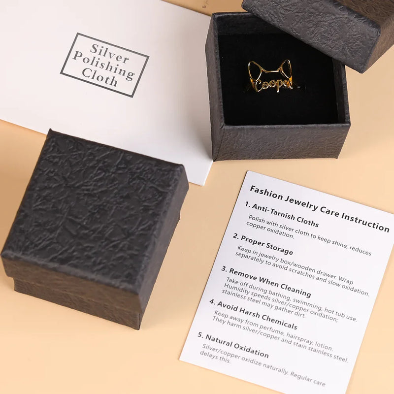 Gift For Couples, Gift For Husband, Gift For Wife, Gift For Boyfriend, Gift For Girlfriend, Gift For Yourself, Gift For Women, Gift For Men, Gift For Sibling, Gift For Sisters, Gift For Brothers, Gift For Bestie, Love - Multiple Stacked Names - Personalized Custom Shaped Ring