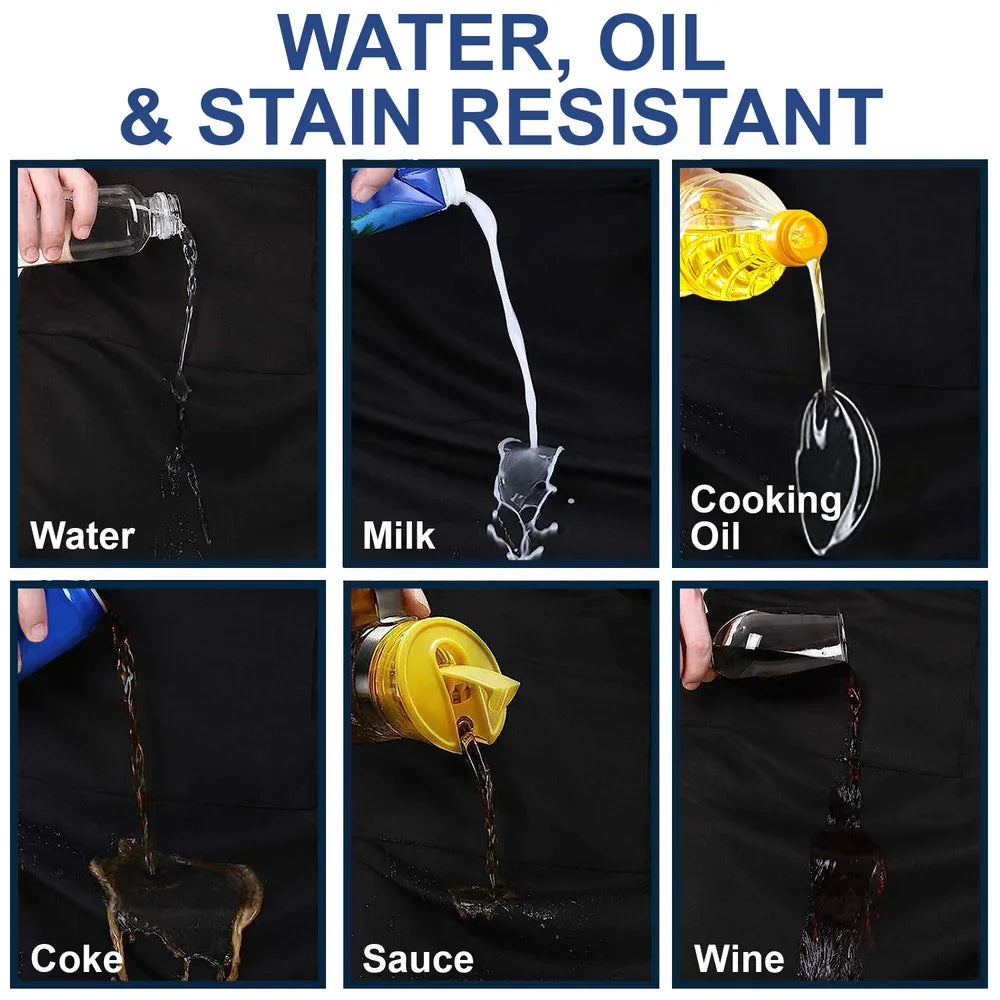 Custom Photo Mr. Good Lookin' Is Cookin' - Personalised Apron