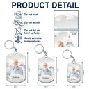 Custom Photo Memorial QR Code Your Voice Is My Favorite Sound - Personalized Aluminum Keychain