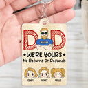 We're Yours No Returns QR Song Code - Personalized Acrylic Keychain